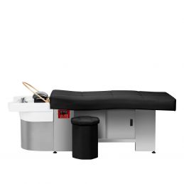 Table Head SPA Noir avec rangement fermé