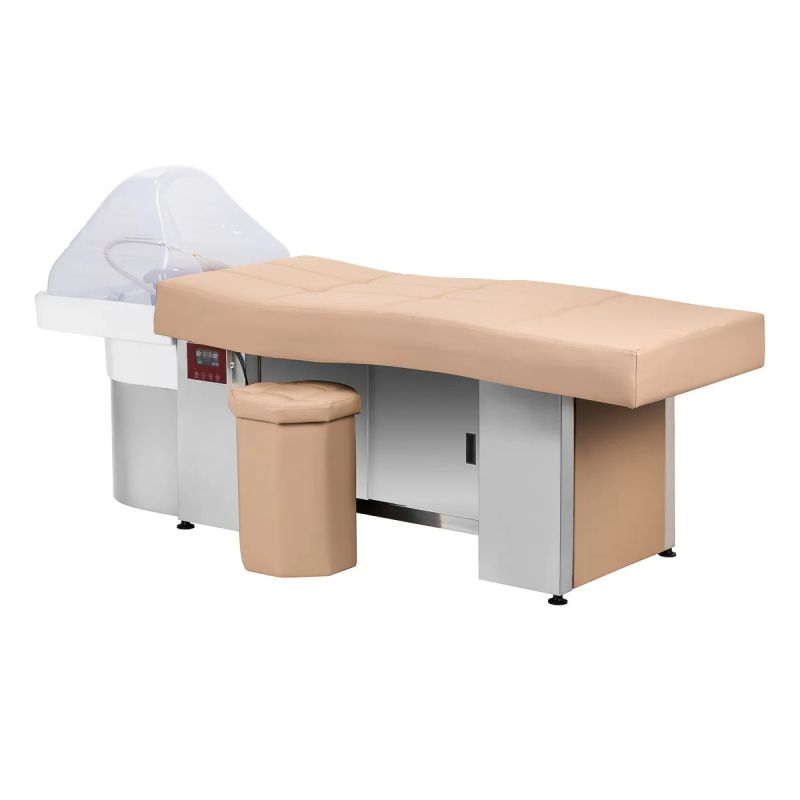 Table Head SPA Beige avec rangement fermé Table Head SPA Beige avec rangement fermé