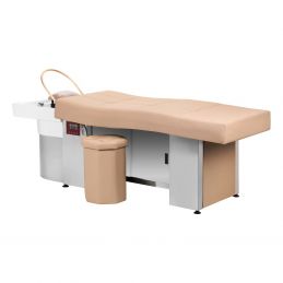 Table Head SPA Beige avec rangement fermé