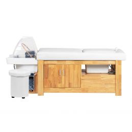 Table Head SPA Blanc structure bois