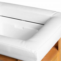 Table Head SPA Blanc structure bois