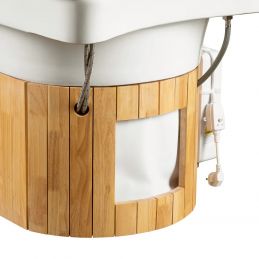 Table Head SPA Blanc structure bois