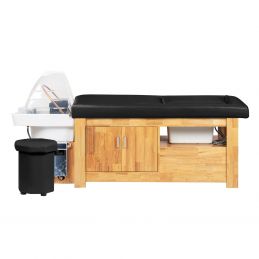 Table Head SPA Noir structure bois