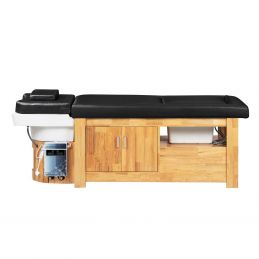 Table Head SPA Noir structure bois