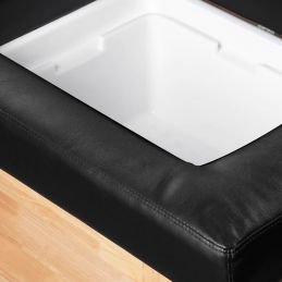 Table Head SPA Noir structure bois