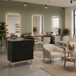 Comptoir de caisse Oxford Noir