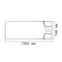 Table SPA électrique double colonne 3 moteurs
