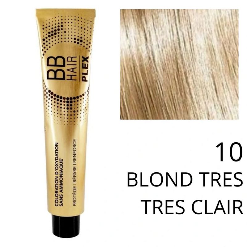 Coloration BBHAir Plex 10 Blond très très clair sans ammoniaque
