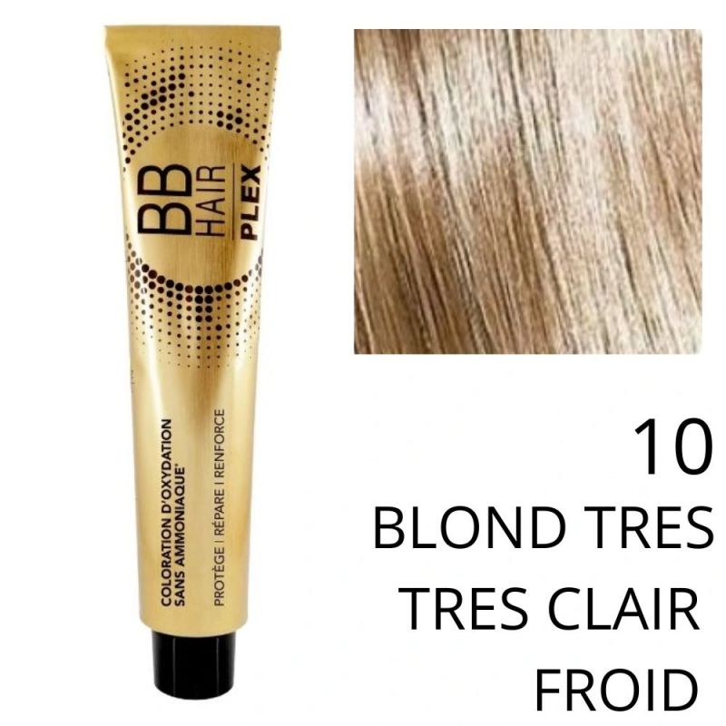 Coloration BBHAir Plex 10 Blond très très clair froid sans ammoniaque