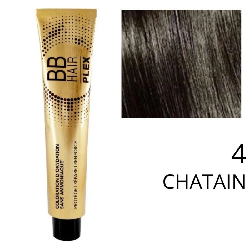 Coloration BBHAir Plex 4 Châtain