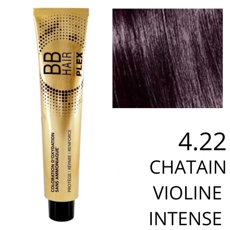 Coloration BBHAir Plex 4.22 Châtain violine profond