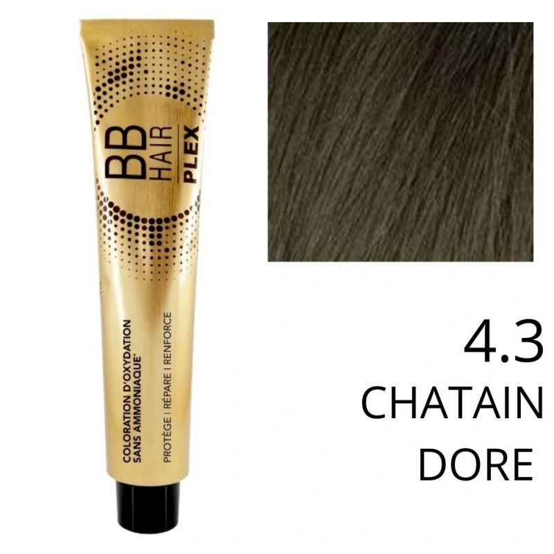Coloration BBHAir Plex 4.3 Châtain doré