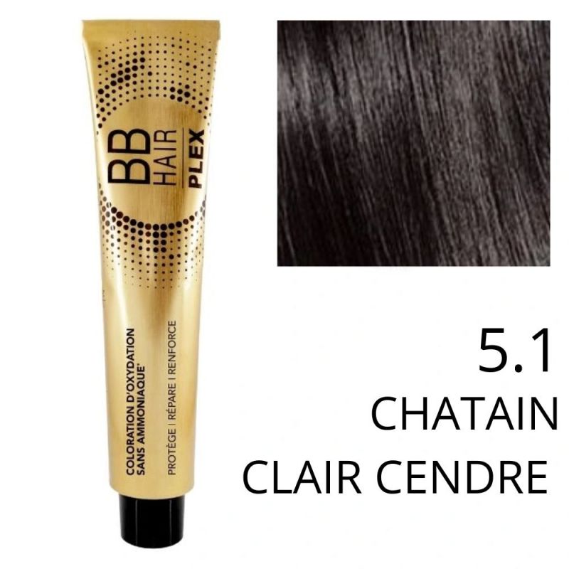 Coloration BBHAir Plex 5.1 Châtain clair cendré