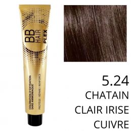Coloration BBHAir Plex 5.24 Châtain clair irisé cuivré