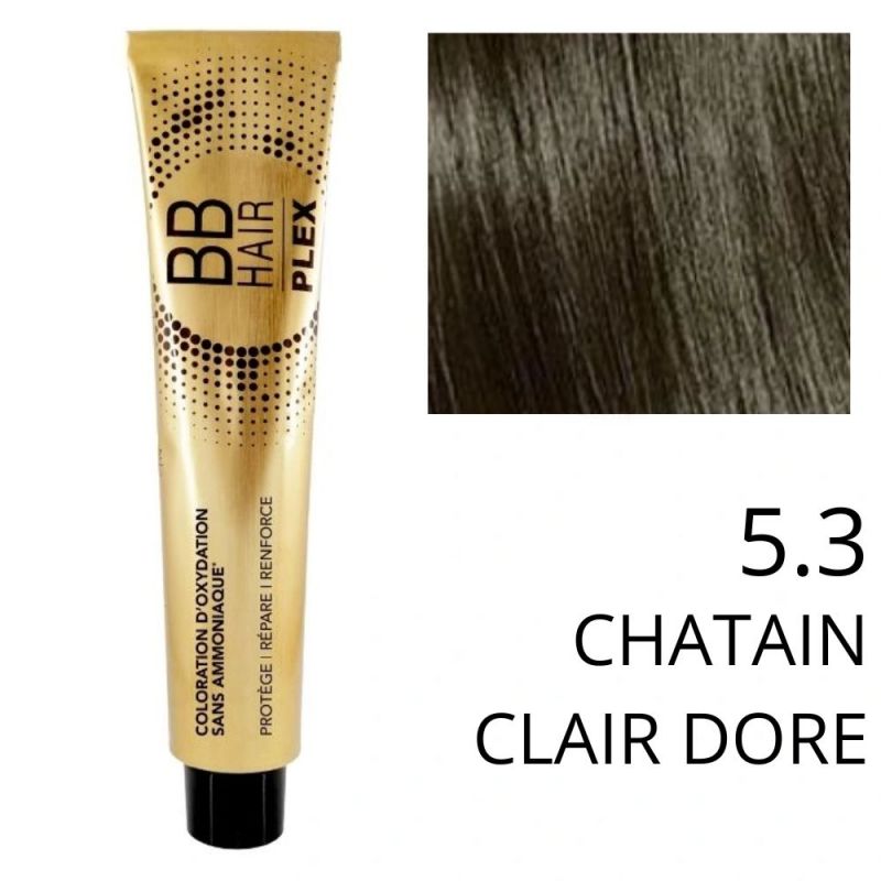 Coloration BBHAir Plex 5.3 Châtain clair doré