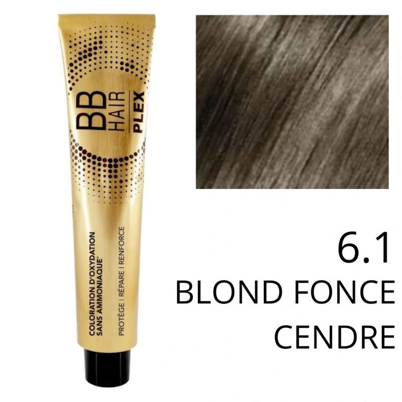 Coloration BBHAir Plex 6.1 blond foncé cendré