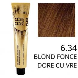 Coloration BBHAir Plex 6.34 blond foncé doré cuivré