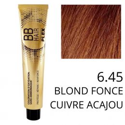 Coloration BBHAir Plex 6.45 blond foncé cuivré acajou