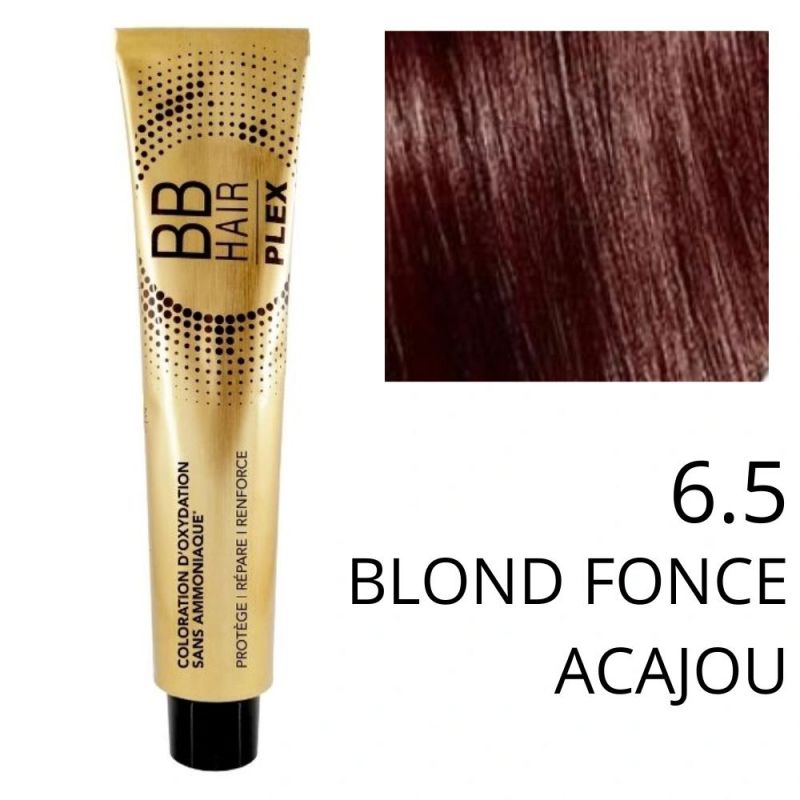 Coloration BBHAir Plex 6.5 blond foncé acajou