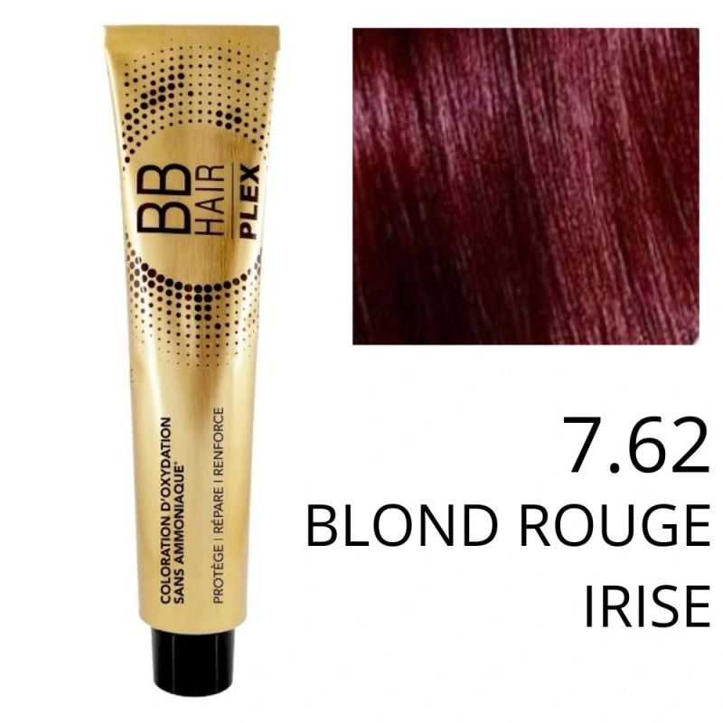 Coloration BBHAir Plex 7.62 Blond rouge irisé