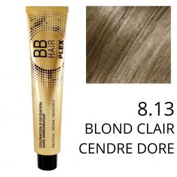 Coloration BBHAir Plex 8.13 Blond clair cendré doré