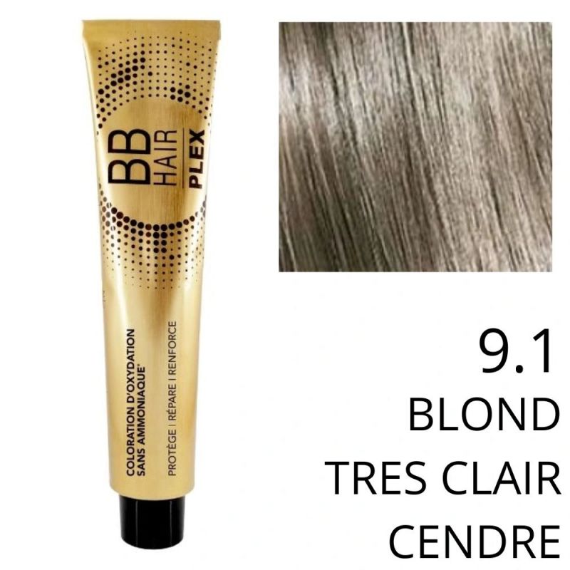 Coloration BBHAir Plex 9.1 Blond très clair cendré