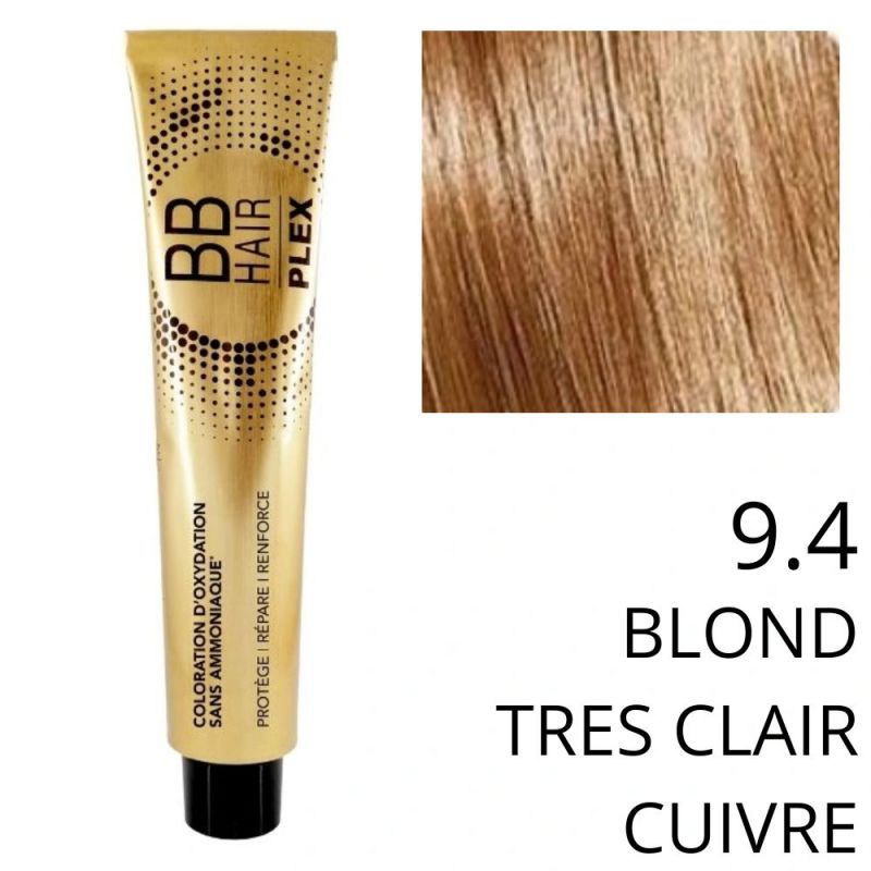  Coloration BBHAir Plex 9.4 Blond très clair cuivré