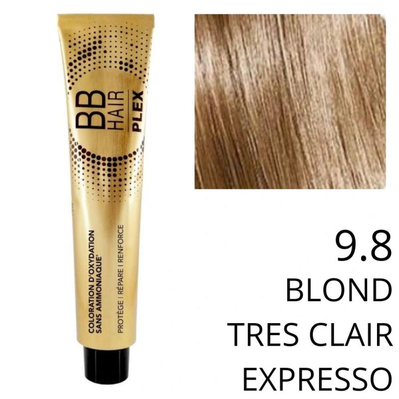 Coloration BBHAir Plex 9.8 Blond très clair expresso