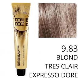 Coloration BBHAir Plex 9.83 Blond très clair expresso doré
