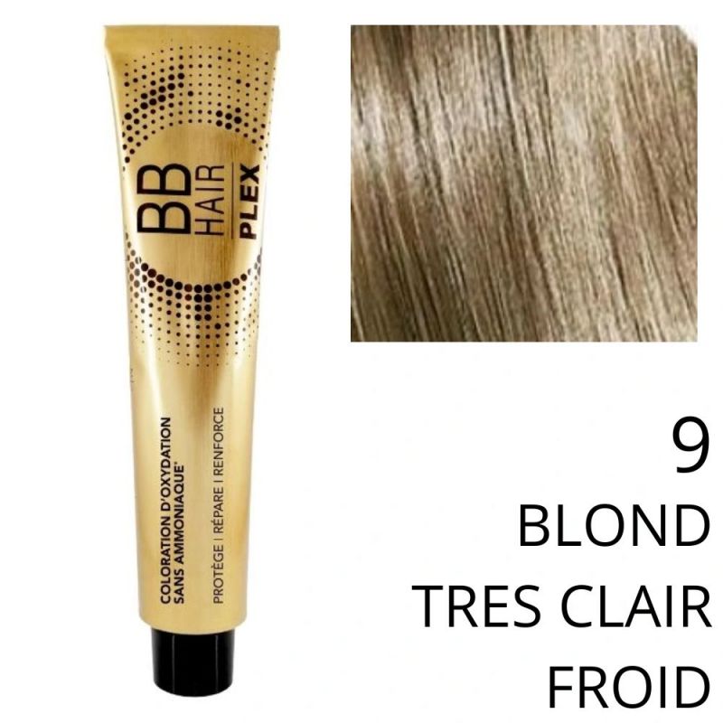Coloration BBHAir Plex 9 Blond très clair froid
