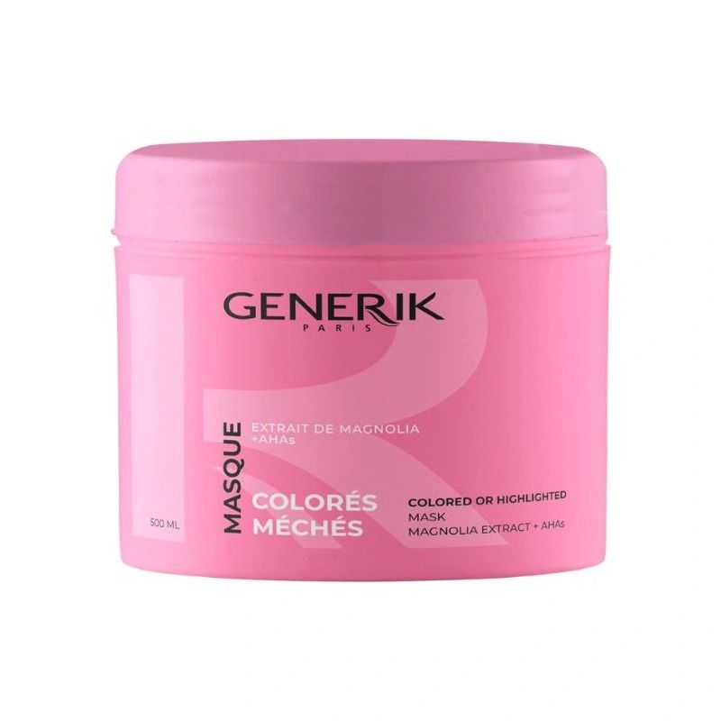 Masque cheveux secs abîmés cassants Generik 500ml