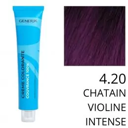 Coloration Generik 4,20Chatain violine intense