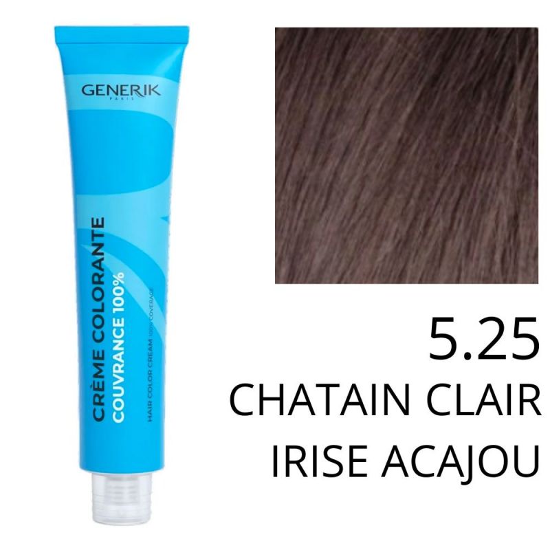 Coloration Generik 5,25 Châtain clair irisé acajou