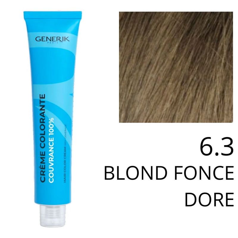 Coloration Generik 6,3 Blond foncé doré