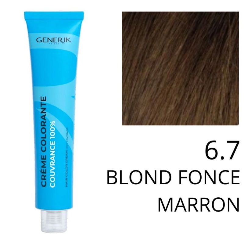 Coloration Generik 6,7 Blond foncé marron
