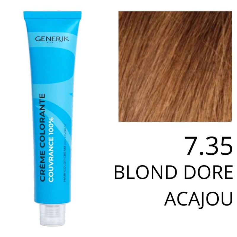 Coloration Generik 7,35Blond doré acajou