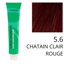 Coloration Generik sans ammoniaque 5,6Chatain clair rouge