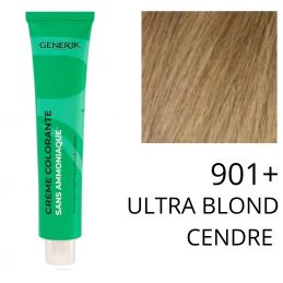 Coloration Generik sans ammoniaque 901+ Ultra blond cendré