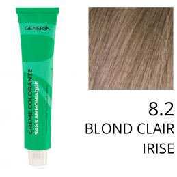 Coloration Generik sans ammoniaque 8,2Blond clair irisé