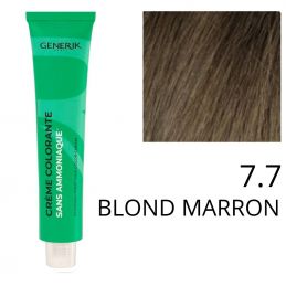 Coloration Generik sans ammoniaque 7,7Blond marron