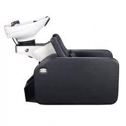 Bac shampooing professionnel ergonomique double motorisation cuve basculante