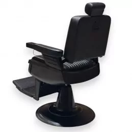 Fauteuil barbier Milano Noir