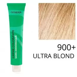 Coloration Generik sans ammoniaque 900+ Ultra blond