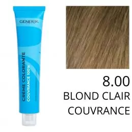 Coloration Generik 8.00 Blond clair couvrance+