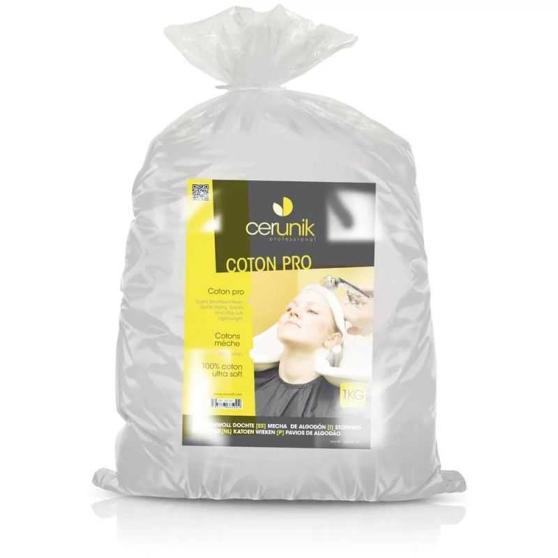 Coton mèches salon sachet de 1 kg extra