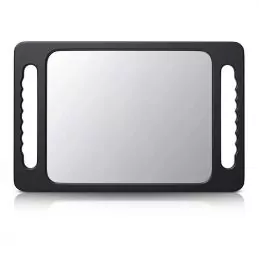 Miroir coiffure 40x26cm noir