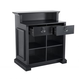 Meuble d’accueil professionnel EARL avec organisation poste caisse