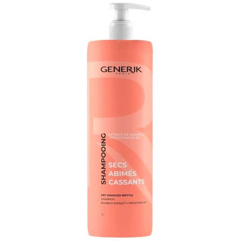 Shampooing cheveux secs abîmés cassants Generik 1000ml
