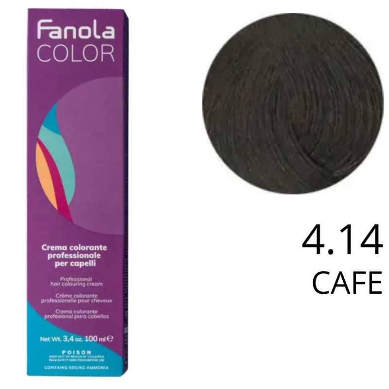 Coloration Fanola 4.14 Café