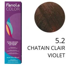 Coloration Fanola 5.2 Chatain clair violet